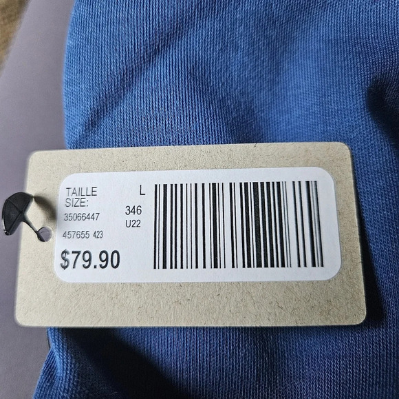 RW & CO. Crew-Neck Straight Dress With Drawcords At Shoulder - Picture 10 of 11